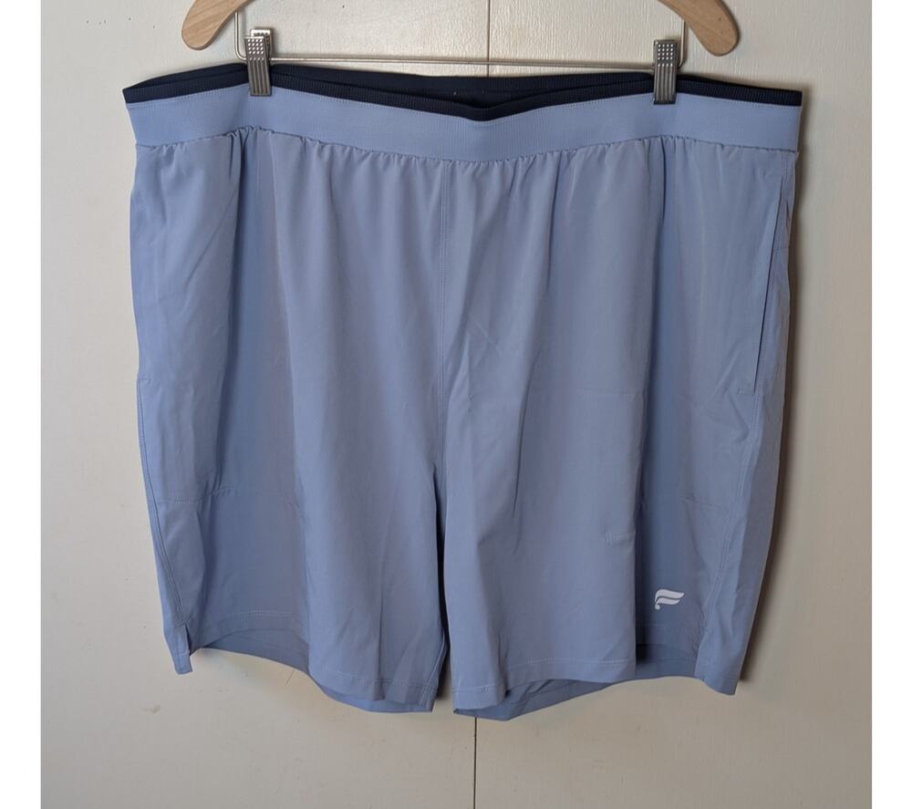 Fabletics Light Blue Shorts 2XL
